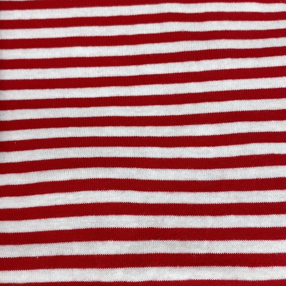 Ella Moss 2 pack tees NEW! Size XXL, red stripe and white “smile” embroidered - Picture 5 of 10